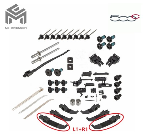Kit ricambi tettuccio fiat - kit,